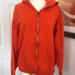 Orange Hoodie